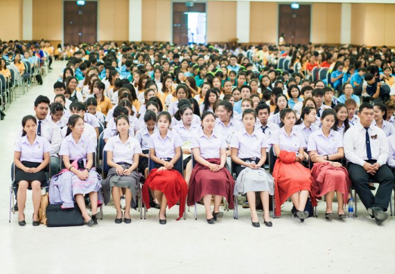 ภาพกิจกรรม คณะวิทยาศาสตร์และเทคโนโลยี เข้าร่วมโครงการวันต่อต้านยาเสพติดโลกและประกาศเจตนารมณ์มหาวิทยาลัยปลอดเหล้า ปลอดบุหรี่