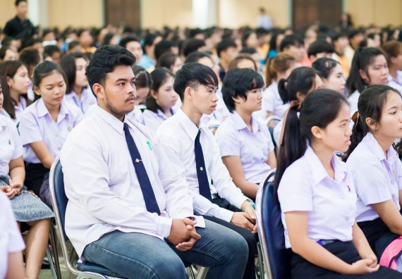 ภาพกิจกรรม คณะวิทยาศาสตร์และเทคโนโลยี เข้าร่วมโครงการวันต่อต้านยาเสพติดโลกและประกาศเจตนารมณ์มหาวิทยาลัยปลอดเหล้า ปลอดบุหรี่