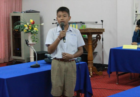 ภาพกิจกรรม การพูดทางวิทยาศาสตร์ ระดับมัธยมศึกษาตอนต้น