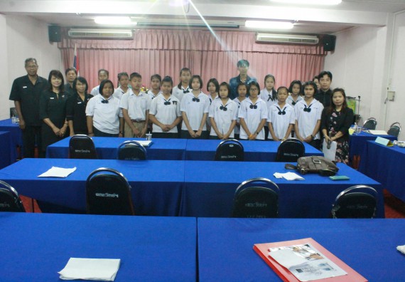 ภาพกิจกรรม การพูดทางวิทยาศาสตร์ ระดับมัธยมศึกษาตอนต้น