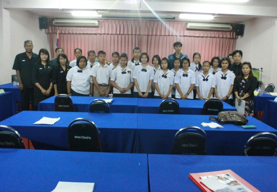 ภาพกิจกรรม การพูดทางวิทยาศาสตร์ ระดับมัธยมศึกษาตอนต้น