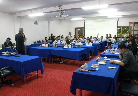 ภาพกิจกรรม การพูดทางวิทยาศาสตร์ ระดับมัธยมศึกษาตอนต้น