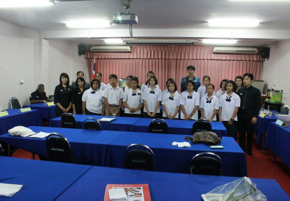 ภาพกิจกรรม การพูดทางวิทยาศาสตร์ ระดับมัธยมศึกษาตอนต้น