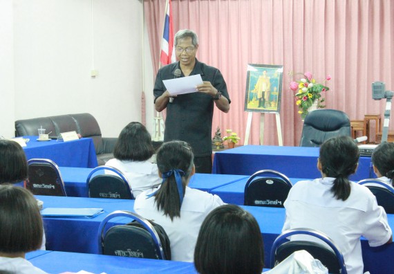 ภาพกิจกรรม การพูดทางวิทยาศาสตร์ ระดับมัธยมศึกษาตอนต้น