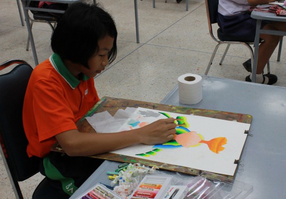 ภาพกิจกรรม การประกวดภาพวาดจินตนาการทางวิทยาศาสตร์ ระดับประถมศึกษาตอนต้น