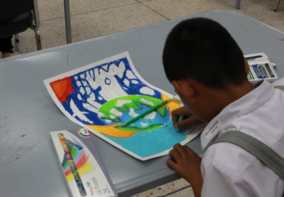 ภาพกิจกรรม การประกวดภาพวาดจินตนาการทางวิทยาศาสตร์ ระดับประถมศึกษาตอนต้น