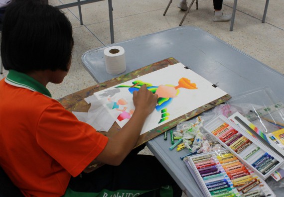 ภาพกิจกรรม  การประกวดภาพวาดจินตนาการทางวิทยาศาสตร์ ระดับประถมศึกษาตอนปลาย