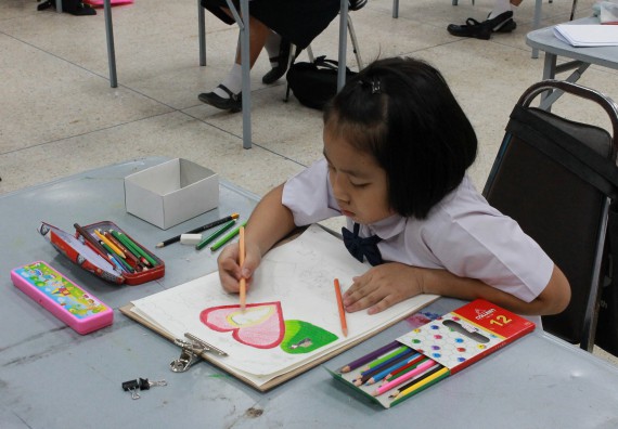 ภาพกิจกรรม  การประกวดภาพวาดจินตนาการทางวิทยาศาสตร์ ระดับประถมศึกษาตอนปลาย