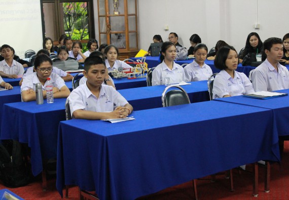 ภาพกิจกรรม การพูดทางวิทยาศาสตร์ ระดับมัธยมศึกษาตอนปลาย