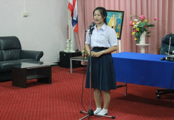 ภาพกิจกรรม การพูดทางวิทยาศาสตร์ ระดับมัธยมศึกษาตอนปลาย