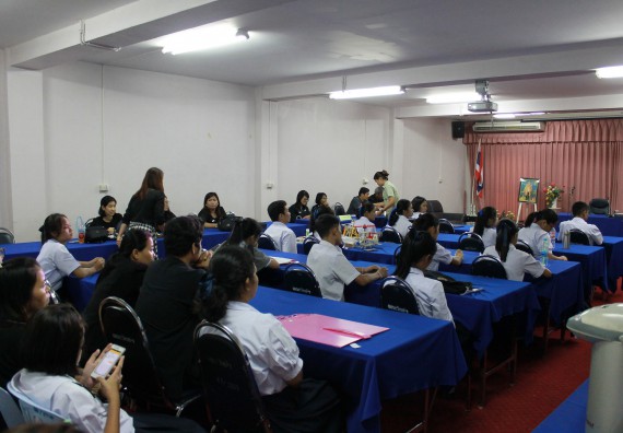 ภาพกิจกรรม การพูดทางวิทยาศาสตร์ ระดับมัธยมศึกษาตอนปลาย