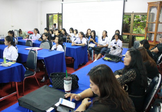ภาพกิจกรรม การพูดทางวิทยาศาสตร์ ระดับมัธยมศึกษาตอนปลาย
