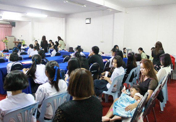 ภาพกิจกรรม การพูดทางวิทยาศาสตร์ ระดับมัธยมศึกษาตอนปลาย