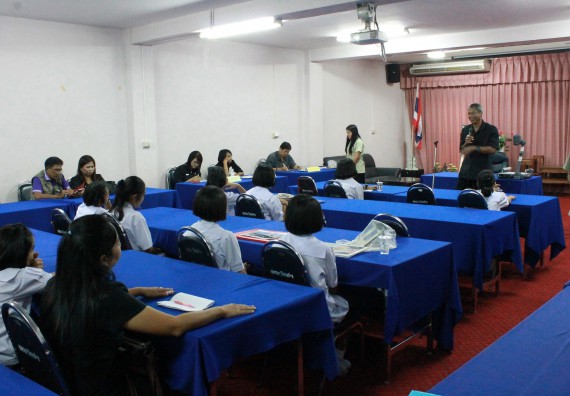 ภาพกิจกรรม การพูดทางวิทยาศาสตร์ ระดับมัธยมศึกษาตอนปลาย