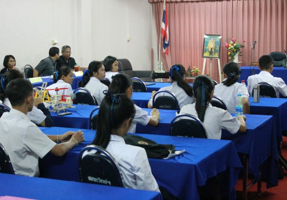 ภาพกิจกรรม การพูดทางวิทยาศาสตร์ ระดับมัธยมศึกษาตอนปลาย