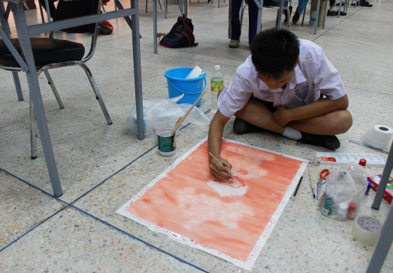 ภาพกิจกรรม การประกวดภาพวาดจินตนาการทางวิทยาศาสตร์ ระดับมัธยมศึกษาตอนต้น