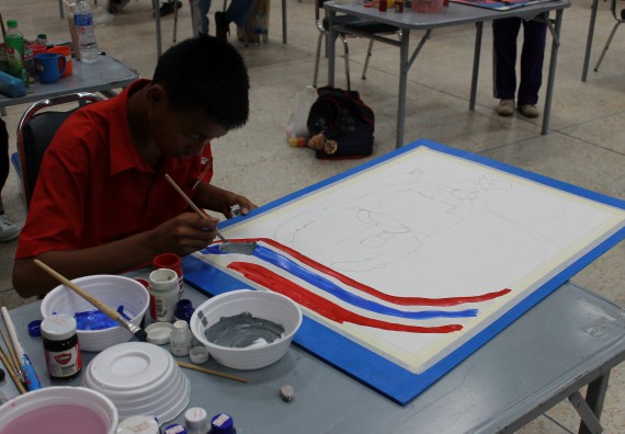 ภาพกิจกรรม การประกวดภาพวาดจินตนาการทางวิทยาศาสตร์ ระดับมัธยมศึกษาตอนต้น