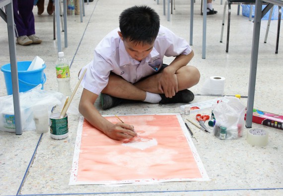 ภาพกิจกรรม การประกวดภาพวาดจินตนาการทางวิทยาศาสตร์ ระดับมัธยมศึกษาตอนต้น