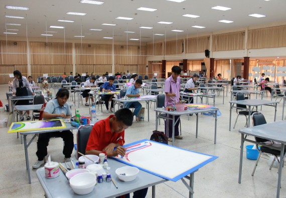 ภาพกิจกรรม การประกวดภาพวาดจินตนาการทางวิทยาศาสตร์ ระดับมัธยมศึกษาตอนต้น