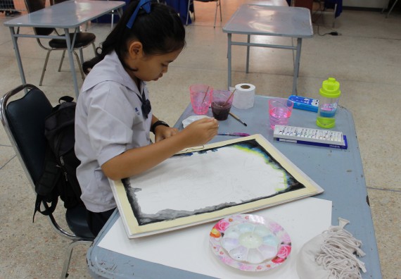 ภาพกิจกรรม การประกวดภาพวาดจินตนาการทางวิทยาศาสตร์ ระดับมัธยมศึกษาตอนปลาย