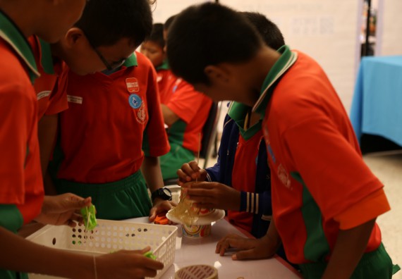 ภาพบรรยากาศการเข้าชมกิจกรรม คาราวานวิทยาศาสตร์ อพวช.