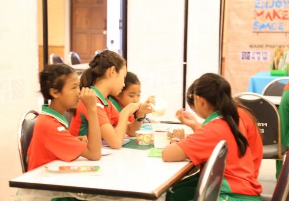 ภาพบรรยากาศการเข้าชมกิจกรรม คาราวานวิทยาศาสตร์ อพวช.