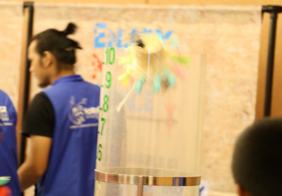 ภาพบรรยากาศการเข้าชมกิจกรรม คาราวานวิทยาศาสตร์ อพวช.