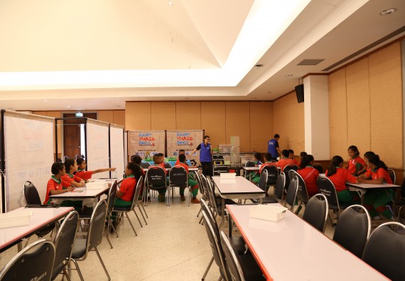 ภาพบรรยากาศการเข้าชมกิจกรรม คาราวานวิทยาศาสตร์ อพวช.