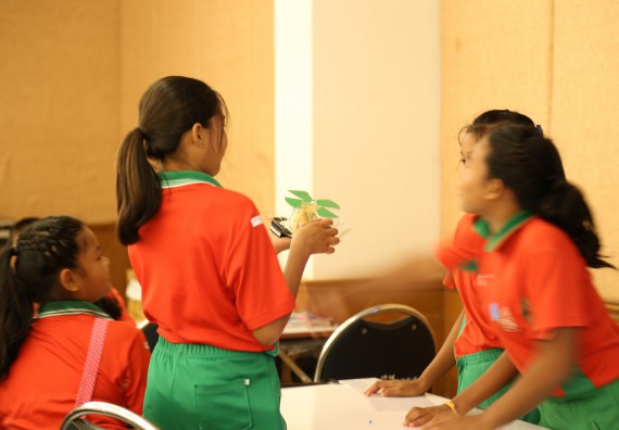 ภาพบรรยากาศการเข้าชมกิจกรรม คาราวานวิทยาศาสตร์ อพวช.