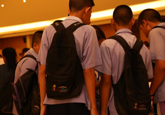 ภาพบรรยากาศการเข้าชมกิจกรรม คาราวานวิทยาศาสตร์ อพวช.