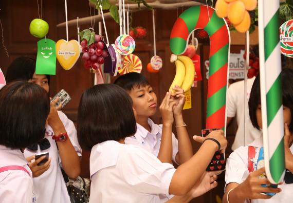 ภาพบรรยากาศการเข้าชมกิจกรรม คาราวานวิทยาศาสตร์ อพวช.