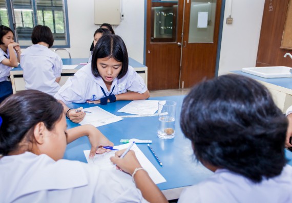 ภาพกิจกรรม ทักษะทางวิทยาศาสตร์และเทคโนโลยี ระดับมัธยมศึกษาตอนต้น