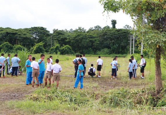 ภาพกิจกรรม  การแข่งขันจรวดขวดน้ำ ระดับประถมศึกษา