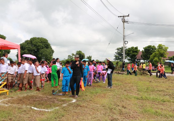 ภาพกิจกรรม  การแข่งขันจรวดขวดน้ำ ระดับประถมศึกษา