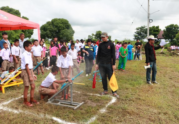 ภาพกิจกรรม  การแข่งขันจรวดขวดน้ำ ระดับประถมศึกษา