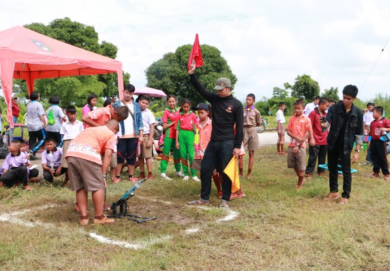 ภาพกิจกรรม  การแข่งขันจรวดขวดน้ำ ระดับประถมศึกษา