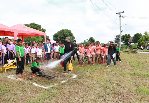 ภาพกิจกรรม  การแข่งขันจรวดขวดน้ำ ระดับประถมศึกษา