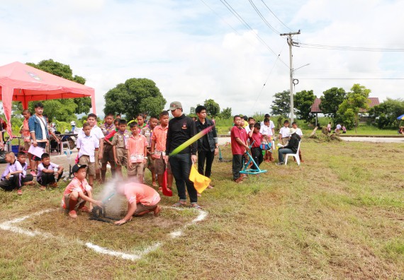 ภาพกิจกรรม  การแข่งขันจรวดขวดน้ำ ระดับประถมศึกษา