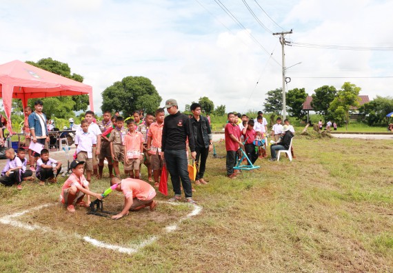 ภาพกิจกรรม  การแข่งขันจรวดขวดน้ำ ระดับประถมศึกษา