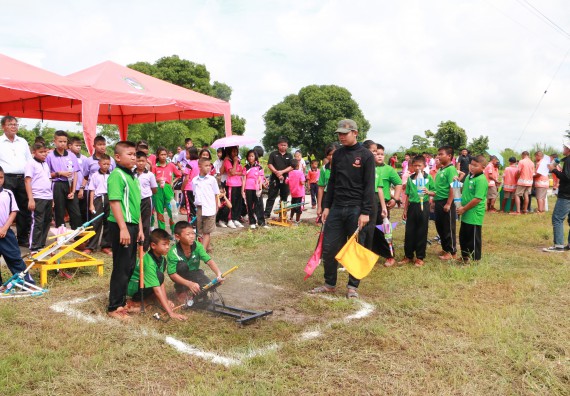 ภาพกิจกรรม  การแข่งขันจรวดขวดน้ำ ระดับประถมศึกษา
