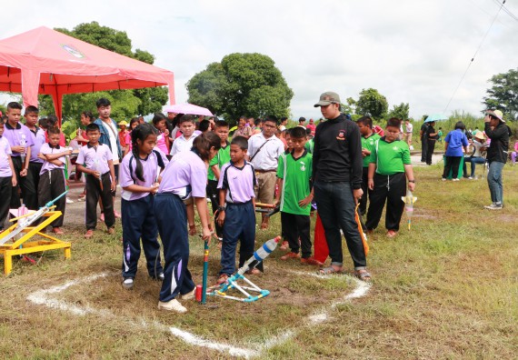 ภาพกิจกรรม  การแข่งขันจรวดขวดน้ำ ระดับประถมศึกษา