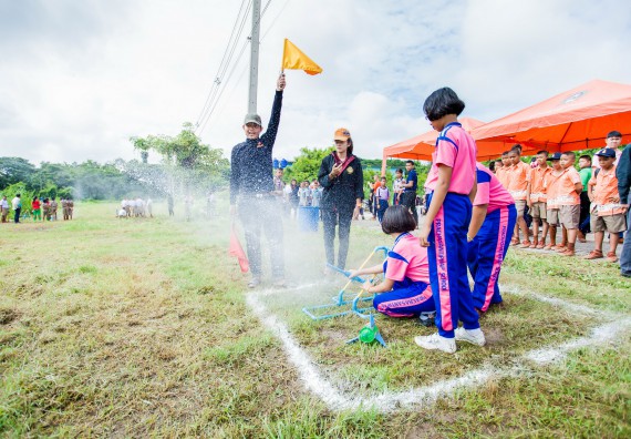 ภาพกิจกรรม  การแข่งขันจรวดขวดน้ำ ระดับประถมศึกษา