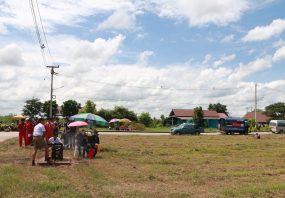 ภาพกิจกรรม การแข่งขันจรวดขวดน้ำ ระดับมัธยมศึกษาตอนปลาย