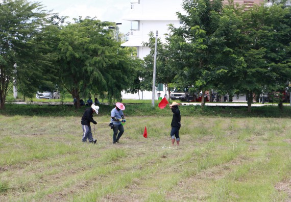 ภาพกิจกรรม การแข่งขันจรวดขวดน้ำ ระดับมัธยมศึกษาตอนปลาย