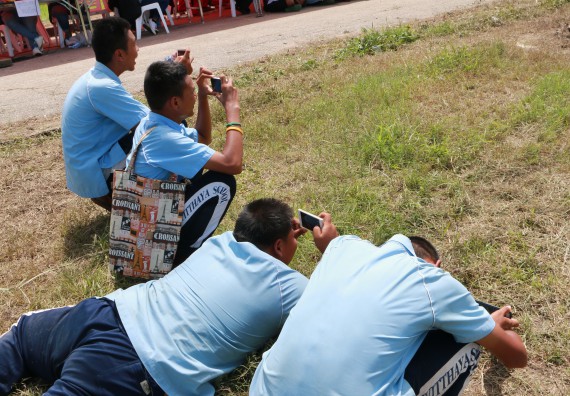 ภาพกิจกรรม การแข่งขันจรวดขวดน้ำ ระดับมัธยมศึกษาตอนปลาย