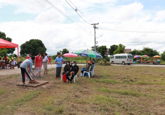 ภาพกิจกรรม การแข่งขันจรวดขวดน้ำ ระดับมัธยมศึกษาตอนปลาย