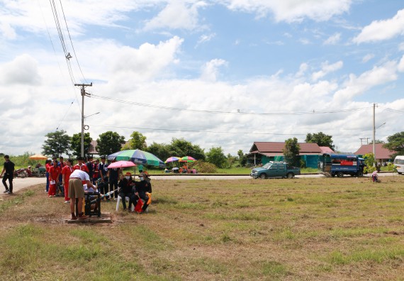 ภาพกิจกรรม การแข่งขันจรวดขวดน้ำ ระดับมัธยมศึกษาตอนปลาย