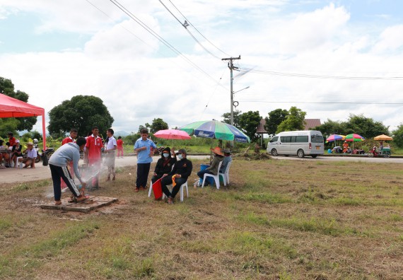ภาพกิจกรรม การแข่งขันจรวดขวดน้ำ ระดับมัธยมศึกษาตอนปลาย