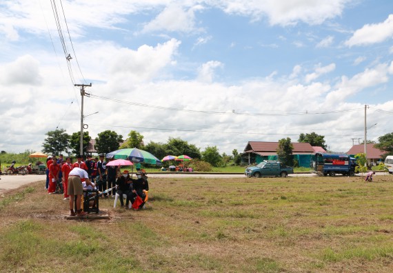 ภาพกิจกรรม การแข่งขันจรวดขวดน้ำ ระดับมัธยมศึกษาตอนปลาย