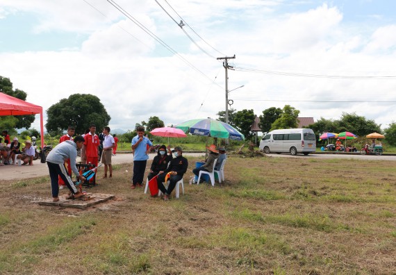 ภาพกิจกรรม การแข่งขันจรวดขวดน้ำ ระดับมัธยมศึกษาตอนปลาย